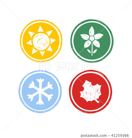 Four seasons of the year. Four seasons of the year. 41259366