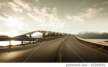 Atlantic road in Norway 41260591