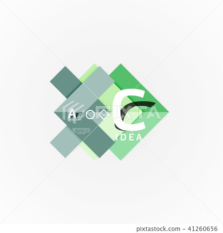Vector infographic options banner, paper style design Vector infographic options banner, paper style design 41260656