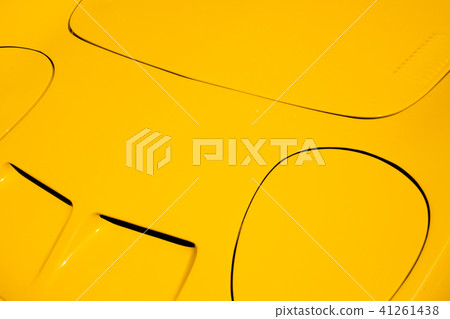 Sports car design detail, abstract background - Sports car design detail, abstract background - 41261438