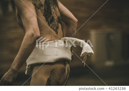 相撲 相撲選手的纏腰帶 研修 41263286