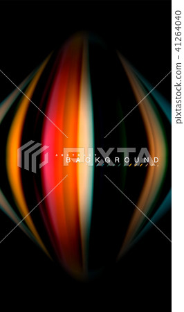 Blur color wave lines abstract background 41264040