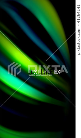 Blur color wave lines abstract background 41264141