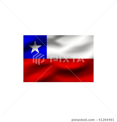 Flag of Chile. 41264491