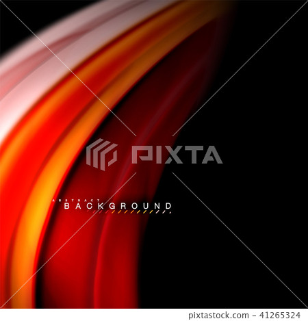 Fluid mixing colors vector wave abstract background design. Colorful mesh waves Fluid mixing colors vector wave abstract background design. Colorful mesh waves 41265324