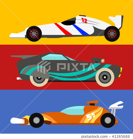 Sport speed automobile and offroad rally car colorful fast motor racing auto driver transport Sport speed automobile and offroad rally car colorful fast motor racing auto driver transport 41265688