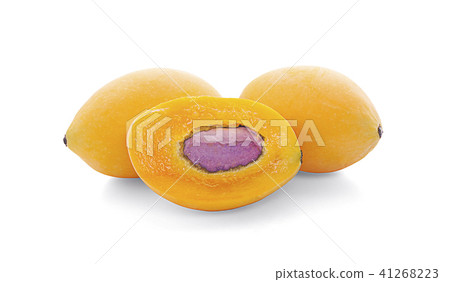 sweet Marian plum thai fruit isolated on white 41268223
