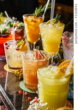 cocktails in the bar 41268641