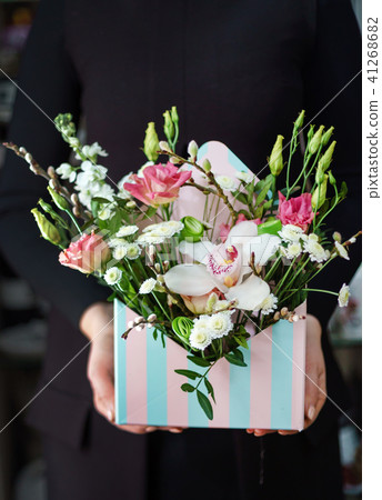 nice bouquet in the hands 41268682