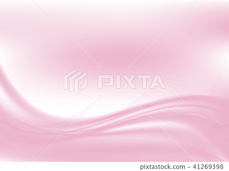 Wave pink abstract background with copy space - Stock Illustration ...