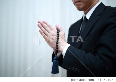 葬禮（黑色正式病房告別套裝suitcopy太空身體部位無臉珠） 41269402