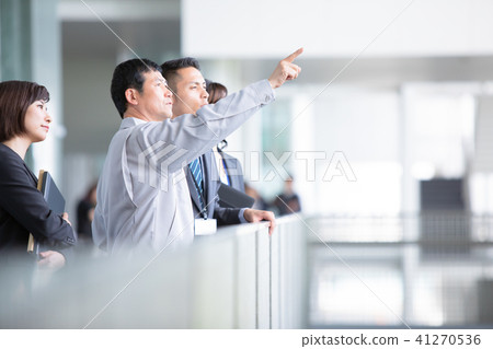 Building Maintenance 4 Businessmen Business Scene Office Scene 41270536