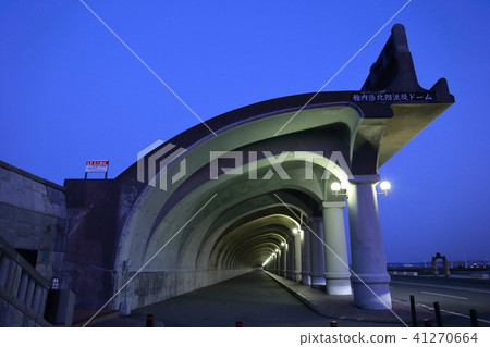 Hokkaido Wakkanai North Breakwater Dome Hokkaido Wakkanai North Breakwater Dome 41270664