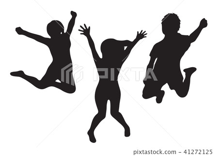 Jump - Stock Illustration [41272125] - PIXTA