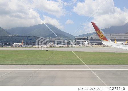 located on the island of Chek Lap Kok 41273240