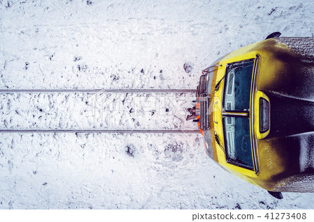 russian train winter 41273408