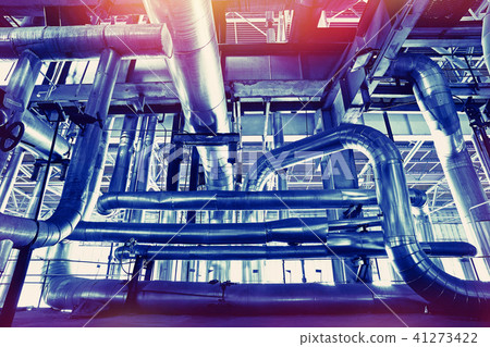 toned interior industrial background. 41273422