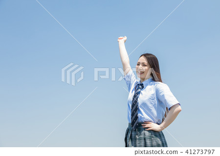 學校的女生 學校的女生 41273797