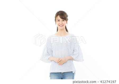 Young woman smile Young woman smile 41274197