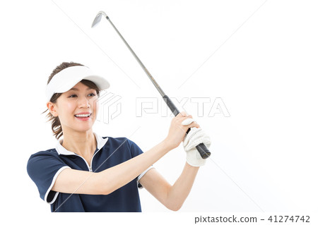 年輕的女士高爾夫 年輕的女士高爾夫 41274742