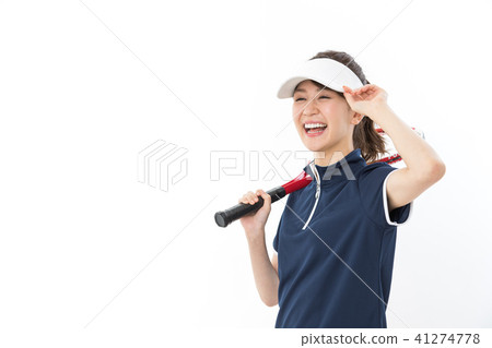 Young lady tennis 41274778