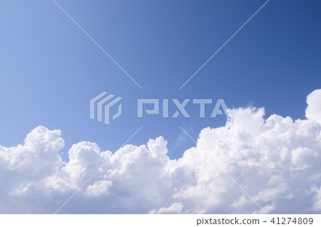 Blue sky and clouds photos Summer clouds 41274809