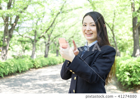 high school girl high school girl 41274880