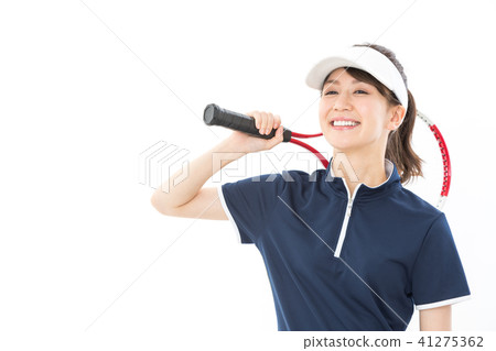 Young lady tennis 41275362