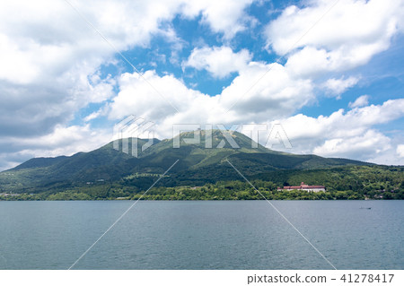從箱根觀光船Ashinographed湖的風景 41278417