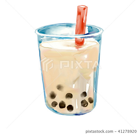 Tapioca milk tea 41278920