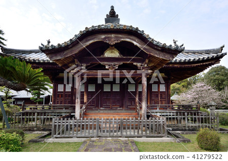 Usa City Oita Prefecture Zenkoji Main Hall Usa City Oita Prefecture Zenkoji Main Hall 41279522
