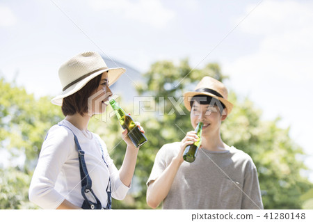 夫婦室外啤酒烤肉 41280148