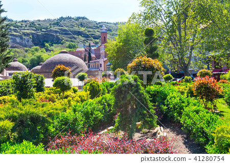 Sulfur Baths district in Tbilisi, Georgia 41280754
