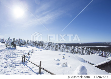 Snowscape Finland Rovaniemi Snowscape Finland Rovaniemi 41282854