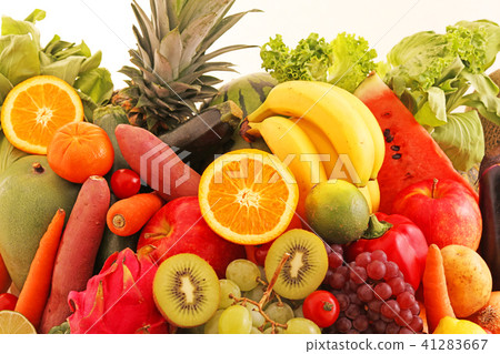 Fresh vegetables and fruits Fresh vegetables and fruits 41283667