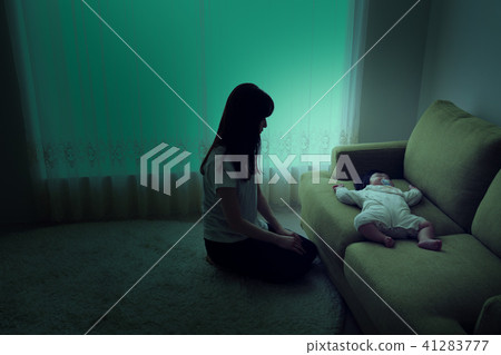 Neglect, abandoning child abduction, abuse, exhausting, baby, mother, parent 41283777