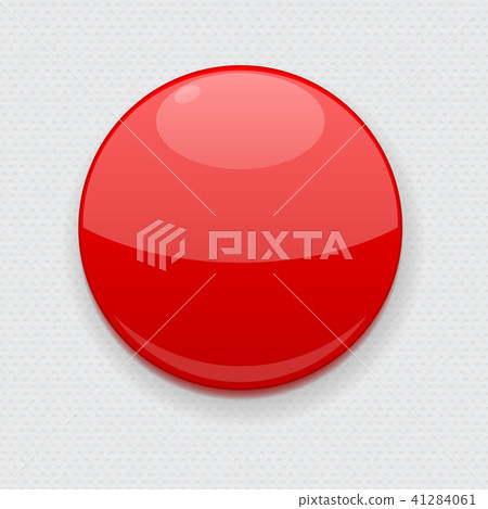 Red web button on gray background. Round 3d icon - Stock Illustration ...