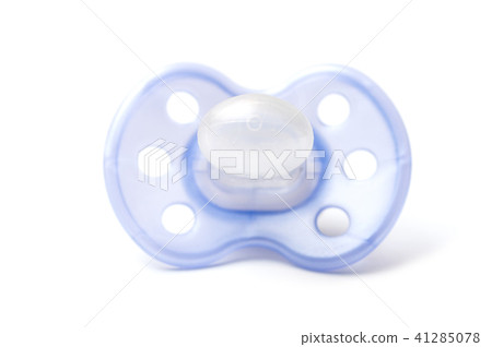 closeup of baby nipple on white background closeup of baby nipple on white background 41285078