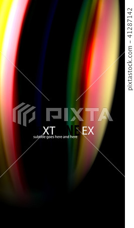 Blur color wave lines abstract background 41287142