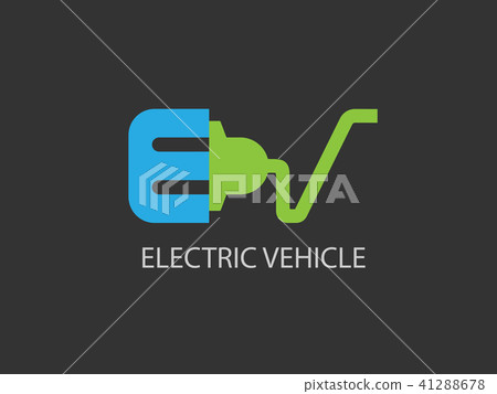 Electric vehicle logo design template 41288678