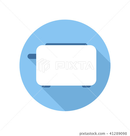 Toaster Icon. Kitchen Equipment Sign and Symbol. Home Appliances. Toaster Icon. Kitchen Equipment Sign and Symbol. Home Appliances. 41289098