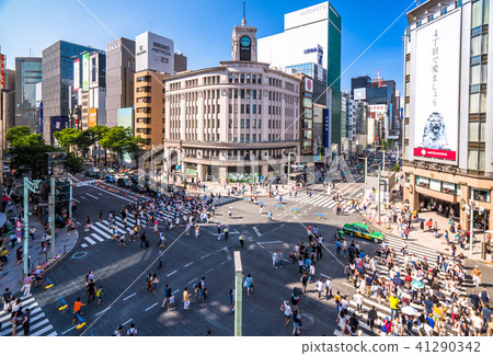 "Tokyo" Ginza / pedestrian heaven "Tokyo" Ginza / pedestrian heaven 41290342