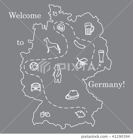 various symbols of Germany Travel and leisure. 41290394