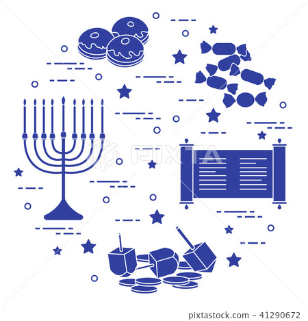 Jewish holiday Hanukkah 41290672