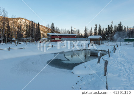 Chena Hot Spring on the top of mountain Chena Hot Spring on the top of mountain 41291330