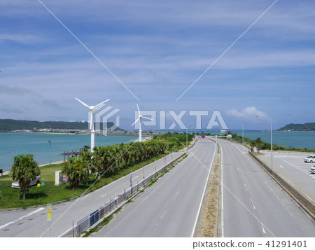 Okinawa Prefecture Urumaichi Underwater Road Okinawa Prefecture Urumaichi Underwater Road 41291401