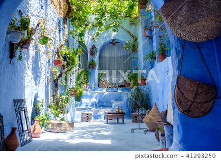 Old medieval city Сhefchaouen in Morocco 41293250
