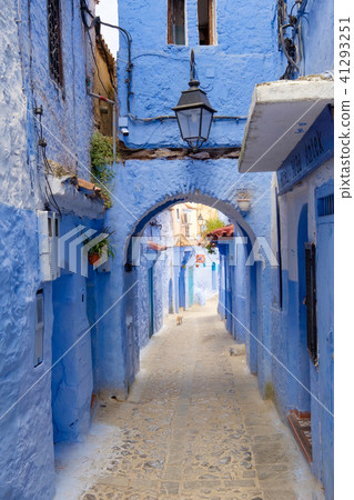 chefchaouen, morocco, blue 41293251