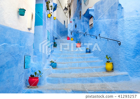 chefchaouen, morocco, blue 41293257