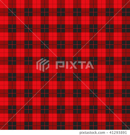 Buffalo plaid pattern with red and black squares Buffalo plaid pattern with red and black squares 41293891